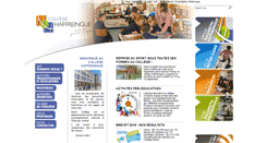 Desktop Screenshot of college-haffreingue.com